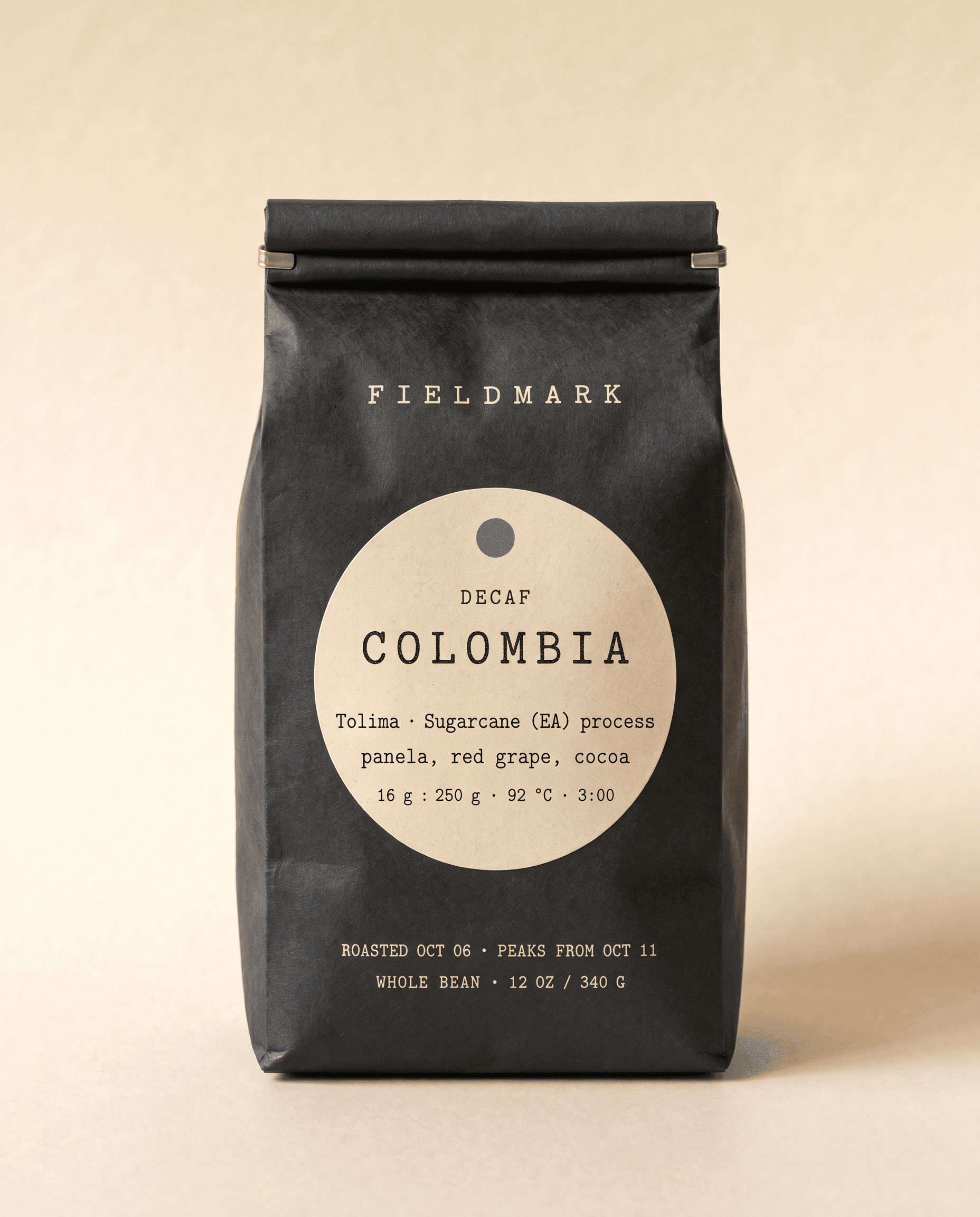 Decaf · Colombia, Sugarcane Process